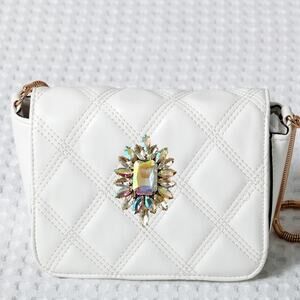 Marquise Prism Crystal Brooch Concho Handmade Magnetic Bag Charm